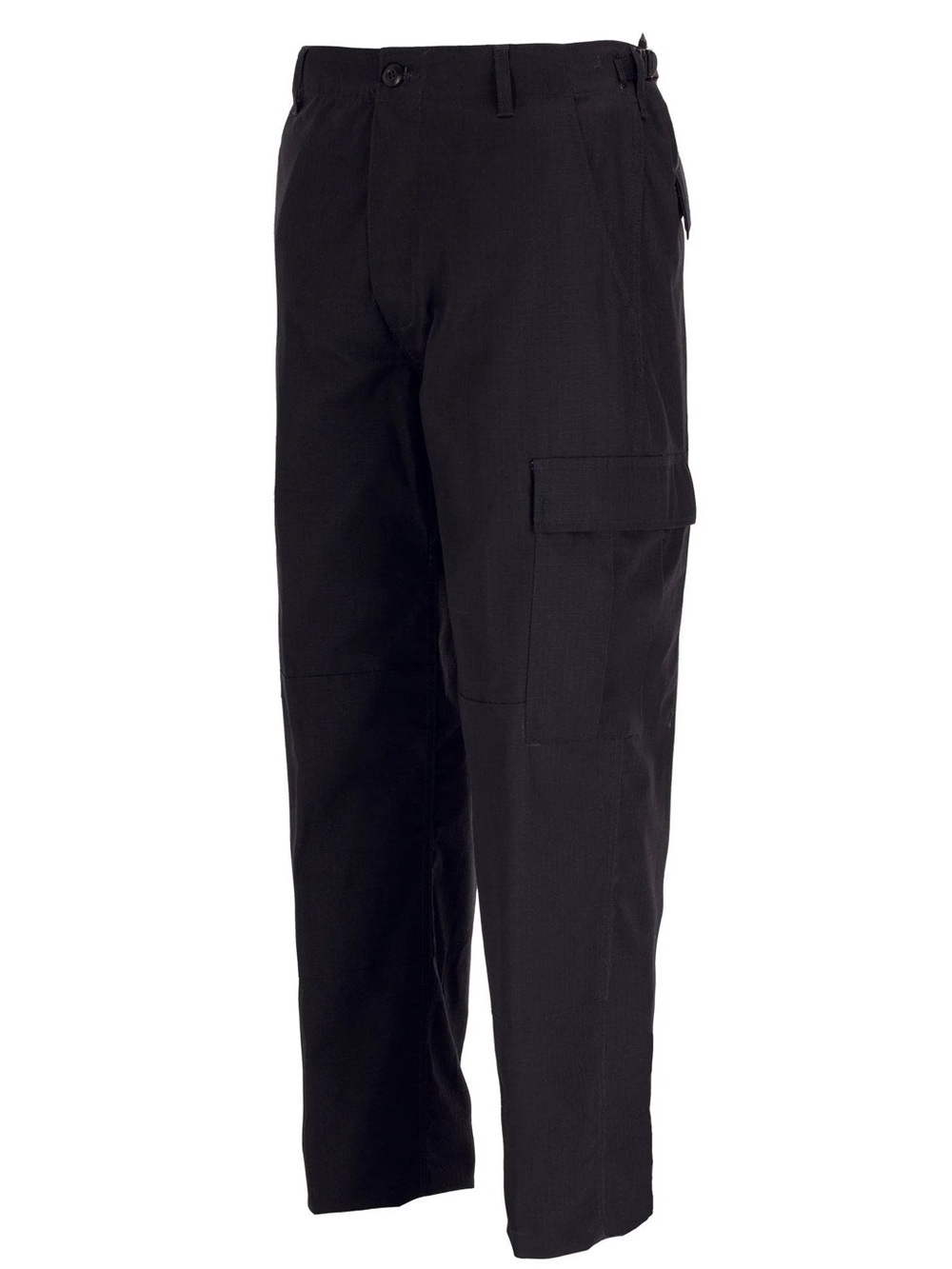 Men's Black Cargo Pants with Utility Pockets
